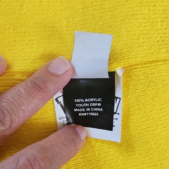 Pokemon Pikachu Yellow Kids Hat - Picture 6 of 9